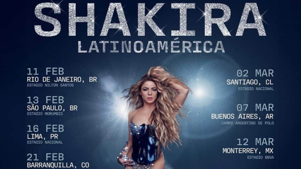 Shakira - Capitanes Regios