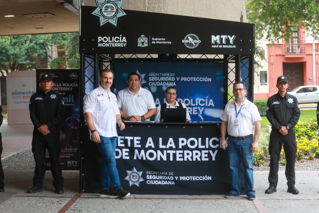 Módulo Reclutamiento - Capitanes Regios Módulo-permanente-de-reclutamiento-policial-monterrey