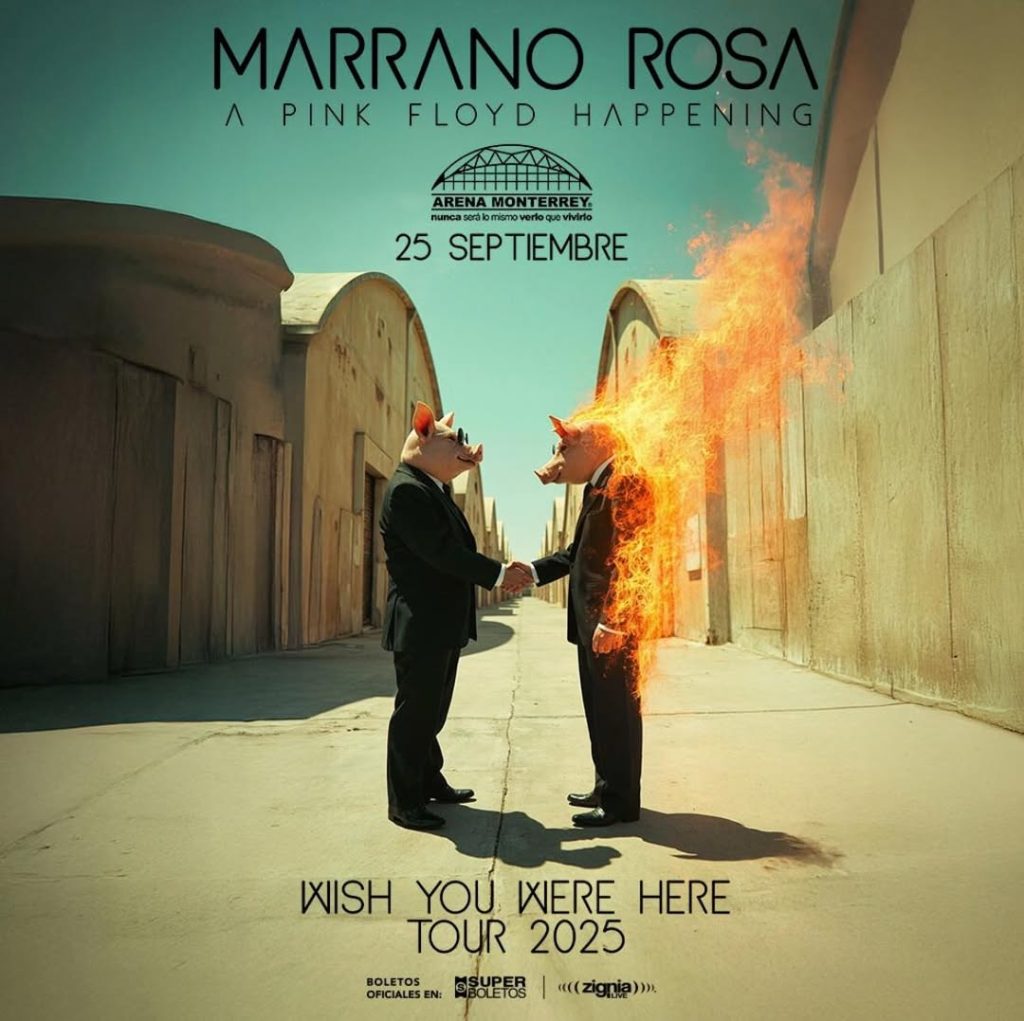 Marrano Rosa, Pink Floyd, Arena Monterrey, Concierto