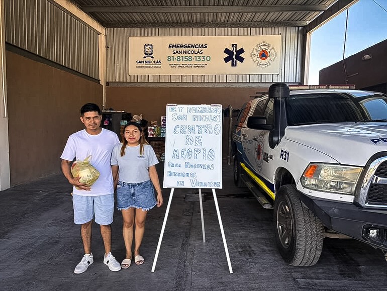 Donaciones Para Veracruz - Capitanes Regios Donaciones Para Veracruz, San Nicolás, Apoyo Ciudadano, Bomberos, Protección Civil, Inundaciones