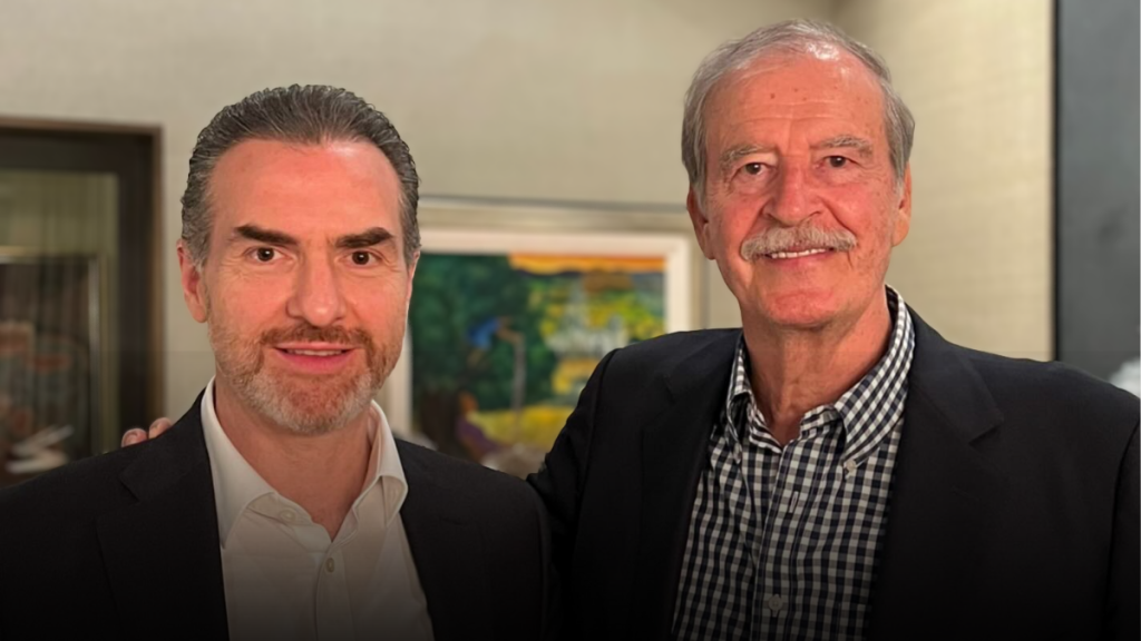 Capitanes Regios - Capitanes Regios Vicente Fox Se Reune Con Adrián De La Graza Para Unificar Politicas Por México