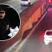 Capturan-a-joven-de-26-anos-con-droga-en-monterrey - Capitanes Regios Nighttime Street Scene with a White Suv Near a Concrete Barrier; Circular Inset Shows a Man with Eyes Obscured Beside a Police Vehicle (security Footage). - Capitanes Regios
