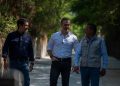 Marcelo Segovia Supervisa Con Adrián De La Garza El Pluvial En Real De Cumbres - Capitanes Regios